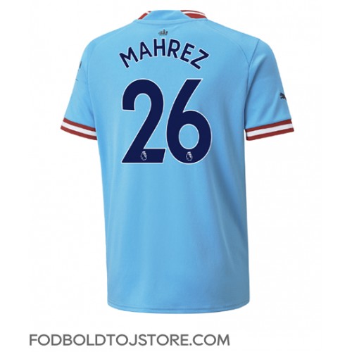 Manchester City Riyad Mahrez #26 Hjemmebanetrøje 2022-23 Kortærmet